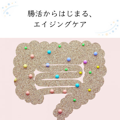 nunukaプロバイオティクスプラス 382mg × 30カプセル  1pack