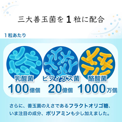 nunukaプロバイオティクスプラス 382mg × 30カプセル  1pack